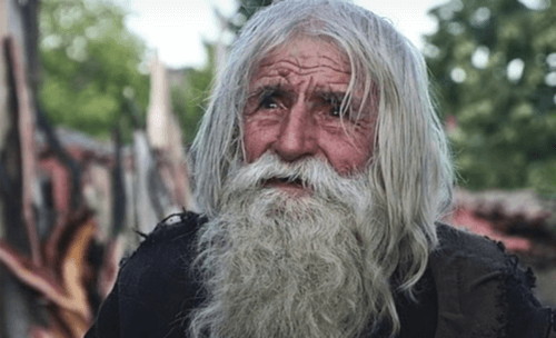 Nonno Dobri, mendicante benefattore